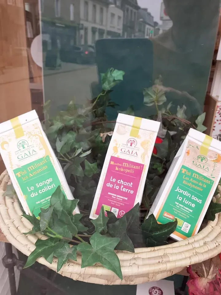 thé en vrac bio à Lannilis